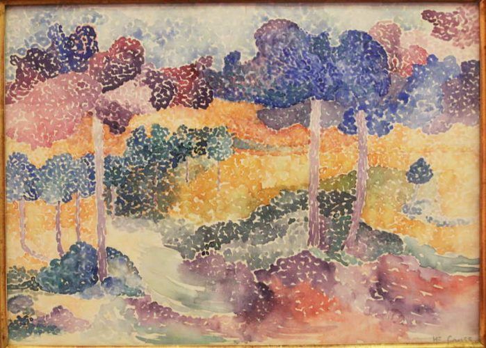 Seurat, Signac, Van Gogh, Mondrian Pointillismus in der