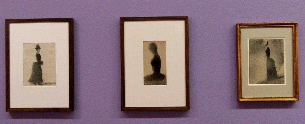 Georges Seurat, Zeichnungen