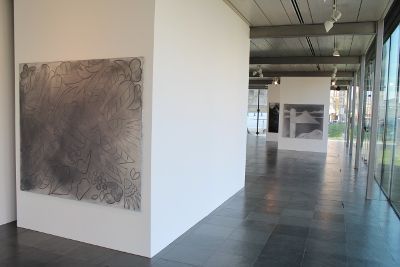 Silke Otto-Knapp, Installationsansicht in der Kunsthalle Wien Karlsplatz 2014.