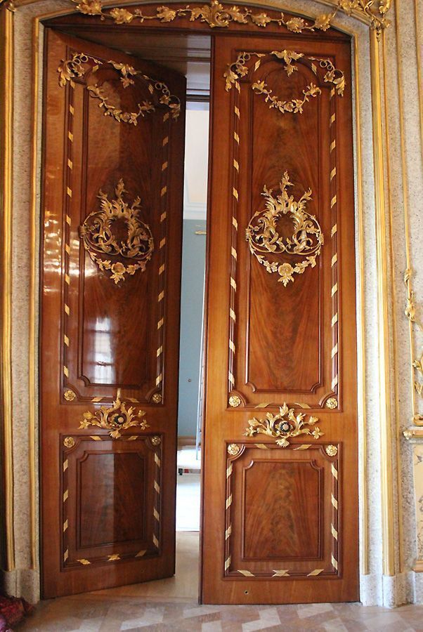 Tür im Speisezimmer, Stadtpalais des Fürsten von und zu Liechtenstein, Wien 1010, Foto: Alexandra Matzner.