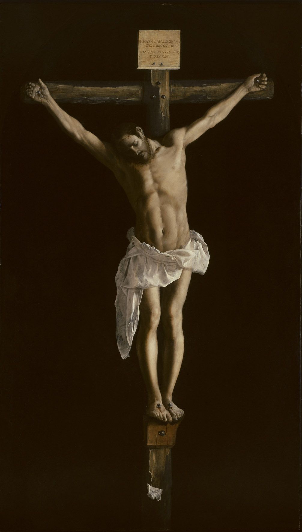 Francisco de Zurbarán (1598–1664), Die Kreuzigung, 1627 © The Art Institute of Chicago. Robert A. Waller Memorial Fund (1954.15).