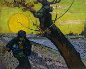 Vincent van Gogh, Der Sämann, ca. 25. November 1888, Öl auf Leinwand, 32 x 40 cm (Van Gogh Museum, Amsterdam (Vincent van Gogh Stiftung))