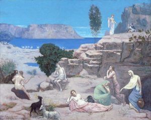 Pierre Puvis de Chavannes, A Vision of Antiquity, um 1885 (Symbol of Form Carnegie Museum of Art, Pittsburgh)