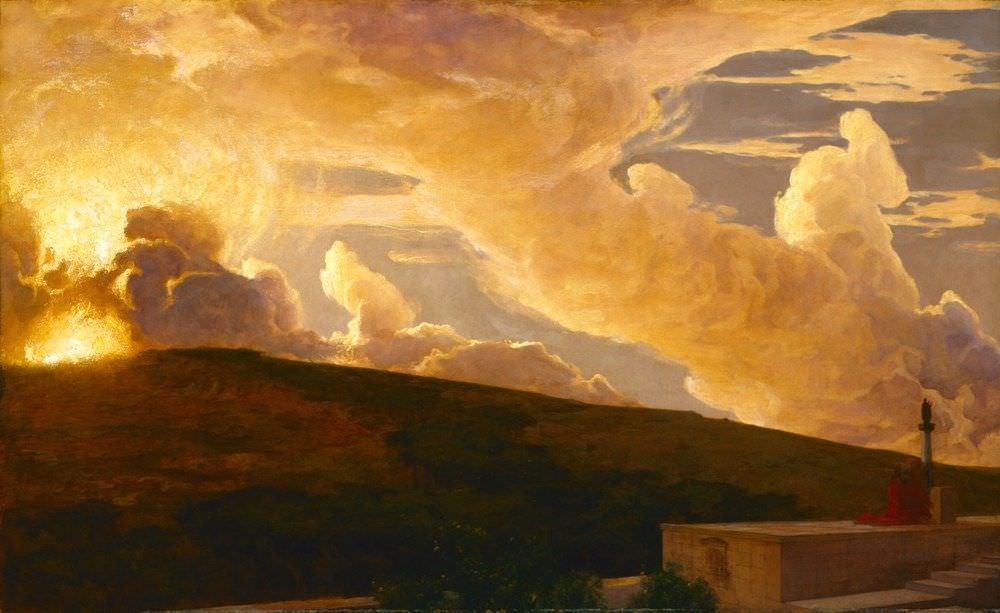 Frederick, Lord Leighton, Clytie, um 1892 (Leighton House Museum, London, .loan from the Syndics of the Fitzwilliam Museum)