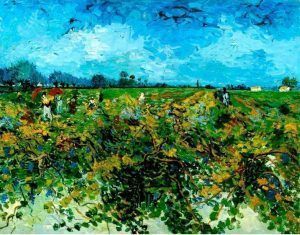 Vincent van Gogh, Der grüne Weinberg, ca. 3. Oktober 1888, Öl auf Leinwand, 72 x 92 cm (Kröller-Müller Museum, Oterloo)
