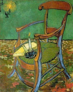 Vincent van Gogh, Gauguins Stuhl, ca. 20. November 1888, Öl auf Jute, 90,5 x 72 cm (Van Gogh Museum, Amsterdam (Vincent van Gogh Stiftung))