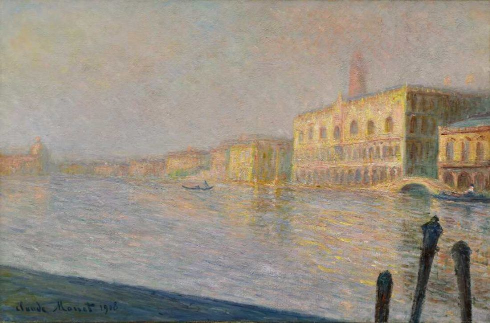 Claude Monet (1840–1926), Der Palazzo Ducale (Le Palais ducal), 1908, Öl auf Leinwand, 60,3 x 91,5 cm (Privatsammlung)