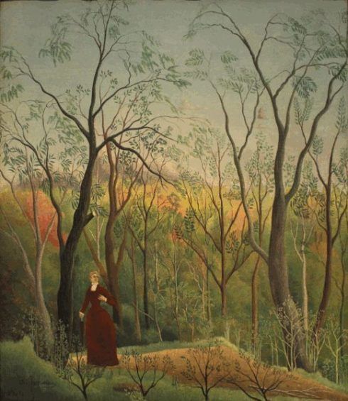 Henri Rousseau, La Promenade dans la forêt (Waldspaziergang), 1889, Kunsthaus Zürich.