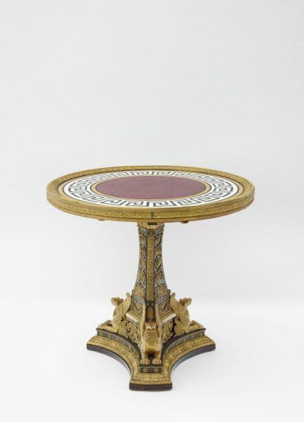 Johann Georg Danninger, Tisch, Wien, um 1805/10 © MAK/Georg Mayer.