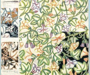 Josef Frank, Stoffentwurf für die Wiener Werkstätte, um 1918 © MAK/Georg Mayer.