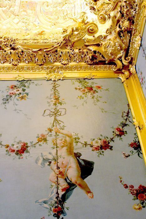 Das Winterpalais des Prinzen Eugen, Goldkabinett, Detail, Foto: Alexandra Matzner.