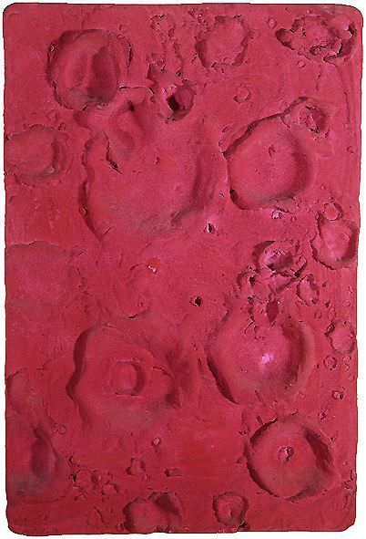 Yves Klein, Relief planétaire « Lune II », 1961, Private Collection